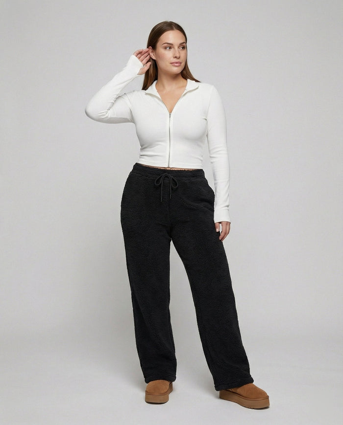 Pantaloni in pile