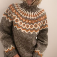 Sophie | Maglione dolcevita caldo in misto cotone e lana