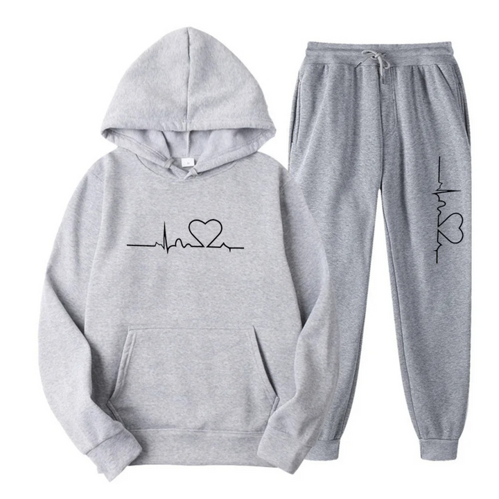 Drune | Women's Hoodie and Jogger Set with Print