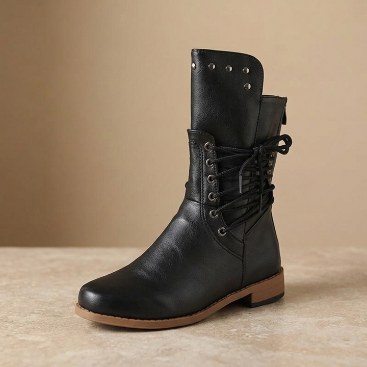 Westlyn | Lace Up Ankle Boots – Women's Wool Lined Design