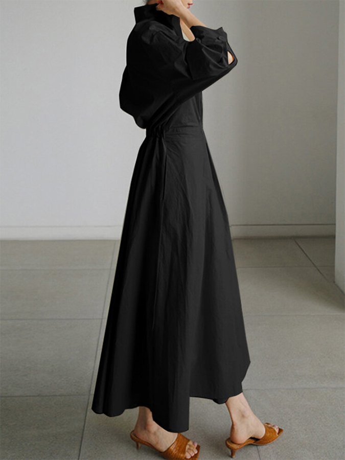 Eden | Midi Dress – Elegant Flowing Style for Women