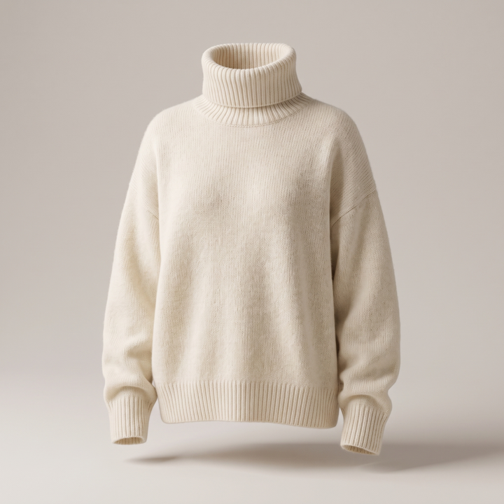 Alda | Cashmere Turtleneck Sweater – Luxuriously Soft Style