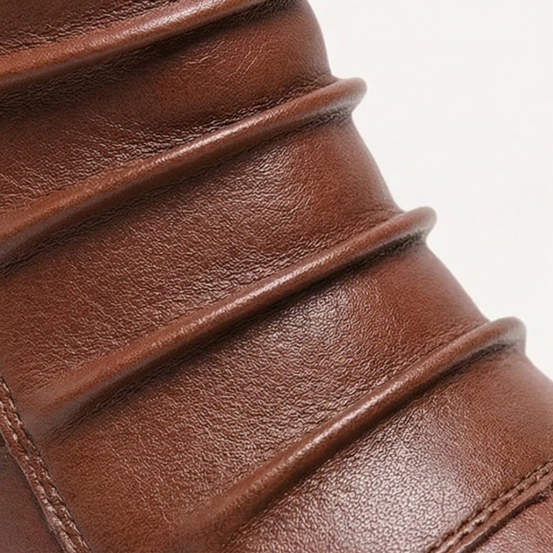 Cavalier | Two-Tone Ankle Boots for Women with Side Zipper
