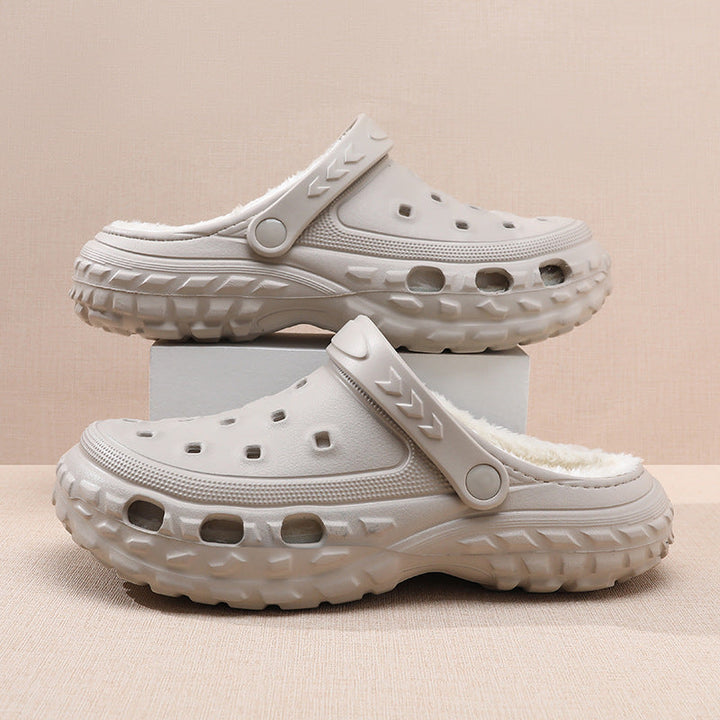 Ethan | Warm and Comfortable Men's Fleece-Lined Clogs