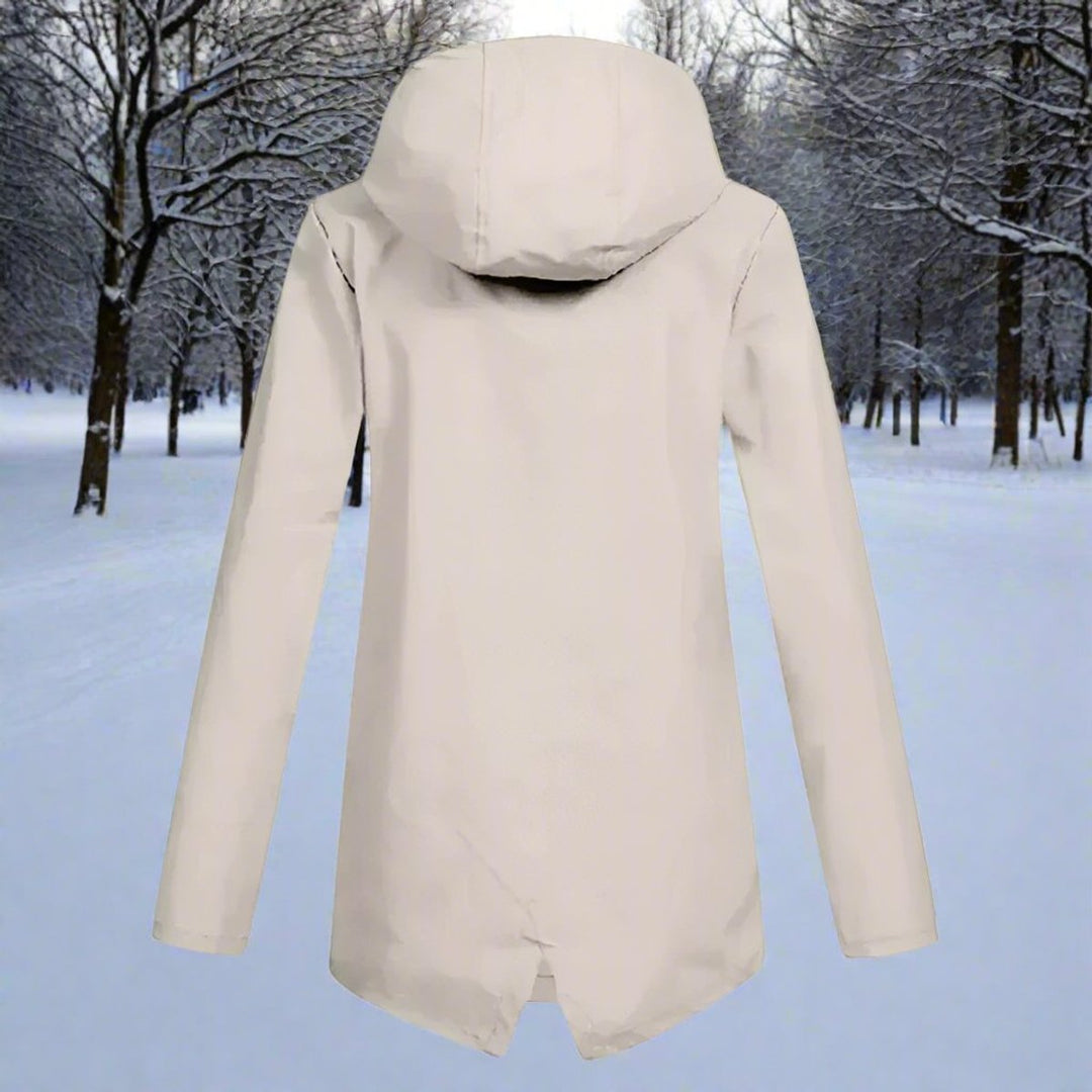 Emma | Luxuriöse und glamouröse wasserdichte Jacke