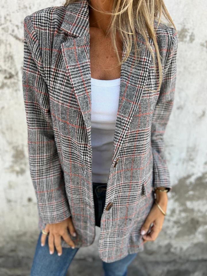 Emilia | Blazer classico e versatile a quadri