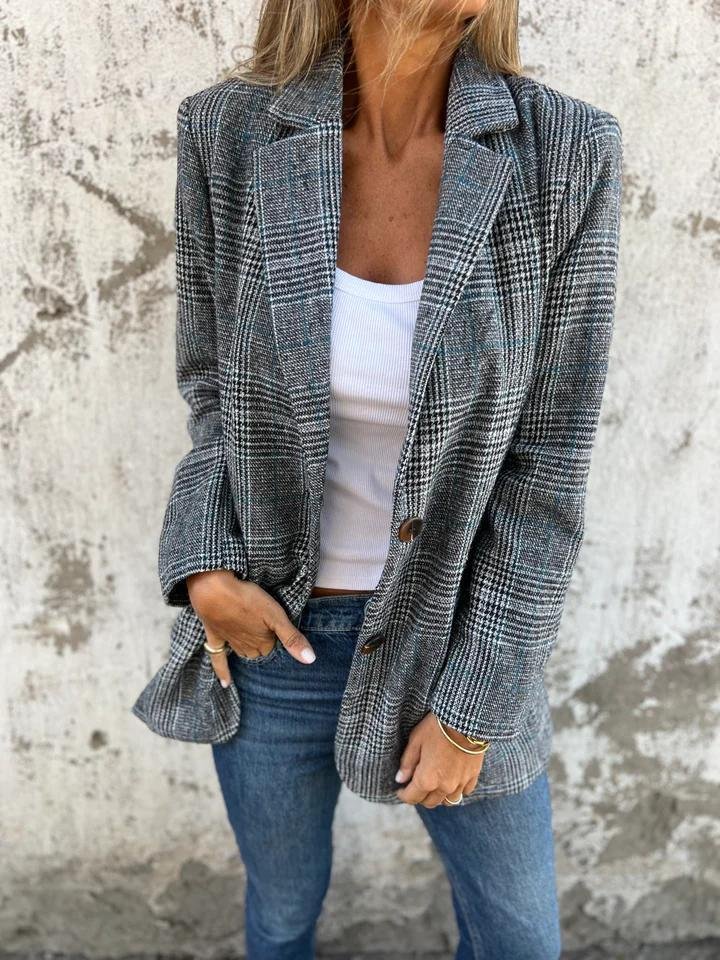 Emilia | Blazer classico e versatile a quadri