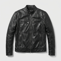 Alexander | Giacca premium in pelle dall'eleganza moderna e senza tempo