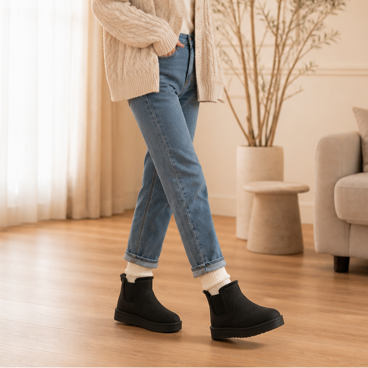 Cozywalk | Fur-Lined Slip-On Winter Boots for Women