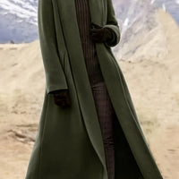 Aurora | Klassischer, fließend fallender langer Trenchcoat