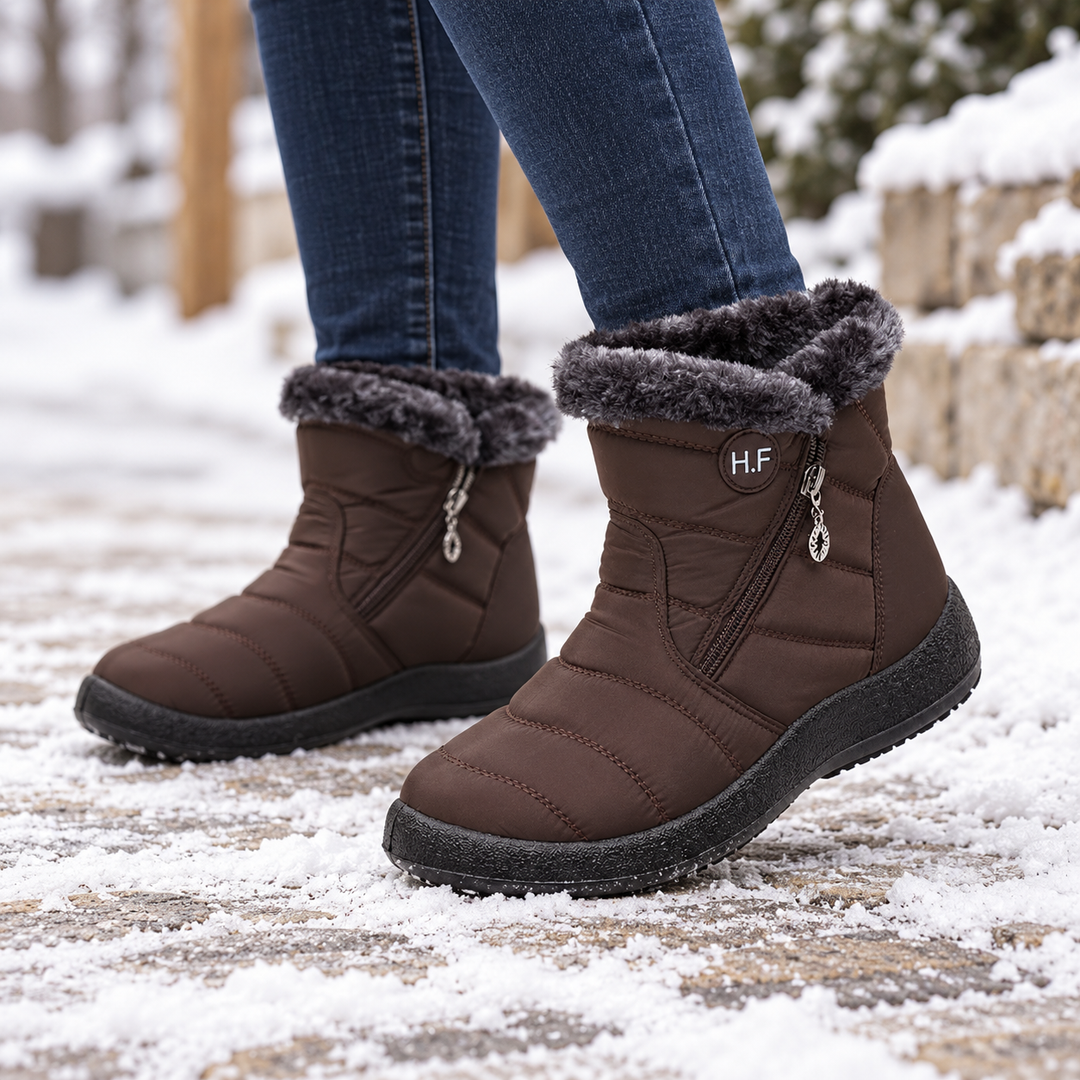 Lunavia | Plush-Lined Ankle Boots for Winter