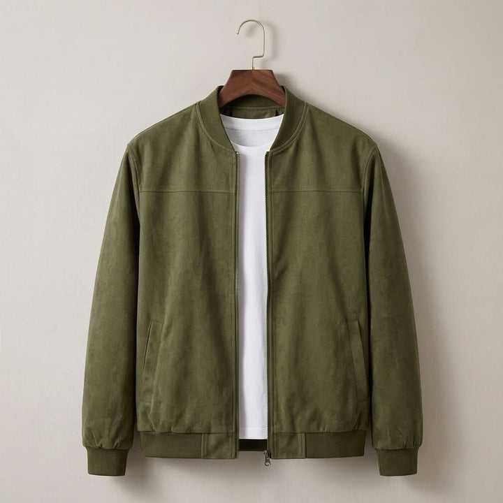 Weston | Bomber Jacket – Smooth Structured Style for Men
