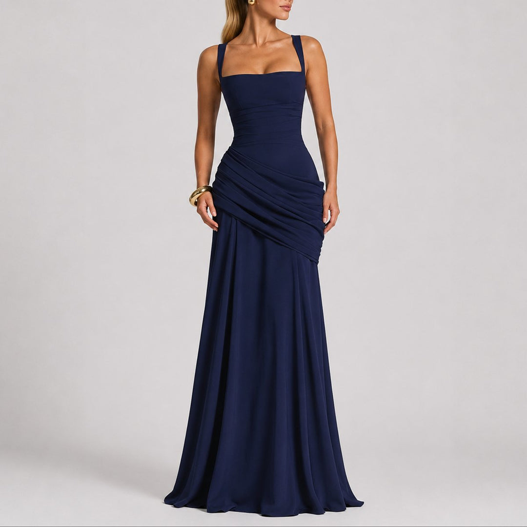 Sophia | Elegante e sofisticato abito lungo autunnale da cerimonia