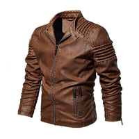Liam | Bequeme und moderne Lederjacke für Herren