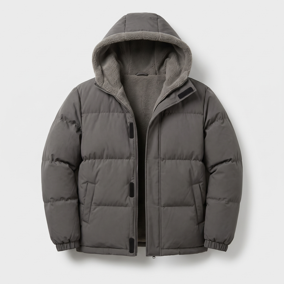 Caden | Winter Jacket – Insulated Hooded Design for Men