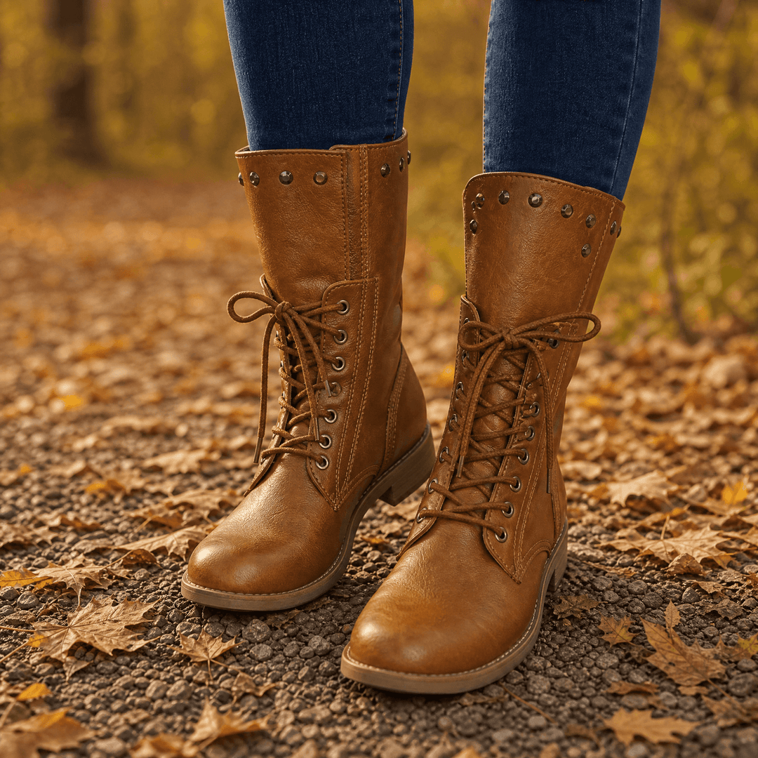 Westlyn | Lace Up Ankle Boots – Women's Wool Lined Design
