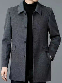 Arthur | Classic And Tailored Wool-Blend Trench Coat