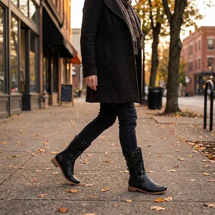 Westlyn | Lace Up Ankle Boots – Women's Wool Lined Design
