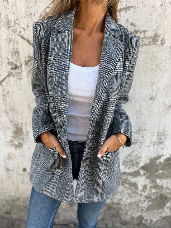 Emilia | Blazer classico e versatile a quadri