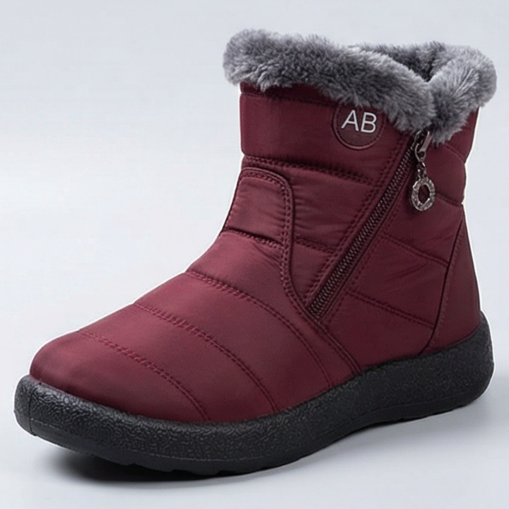 Frostiva | Winter Ankle Boots – Fur Lined for Comfort