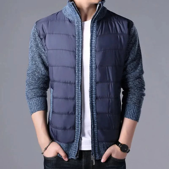 Orion | Hybrid Jacket – Lightweight Quilted Shell with Knit Sleeves