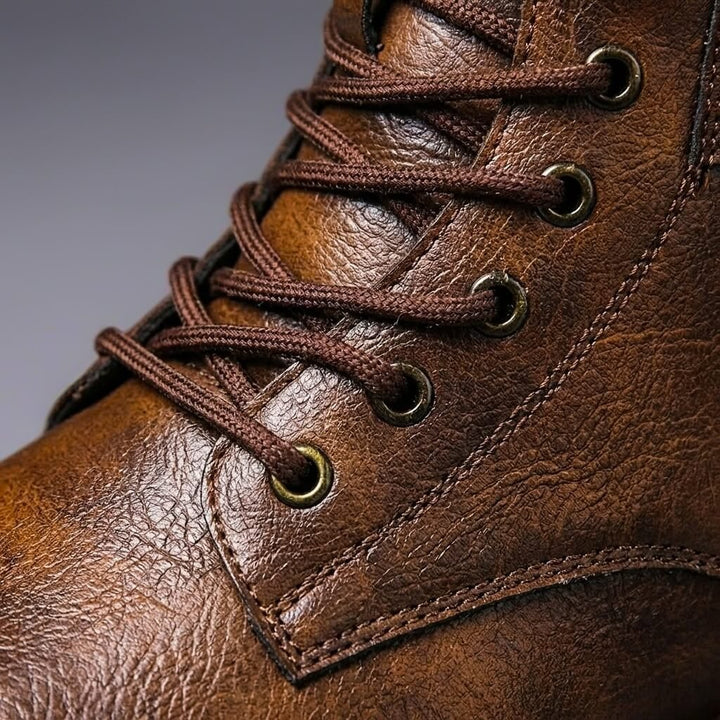 Griffin | Genuine Leather Boots – Vintage Style for Men