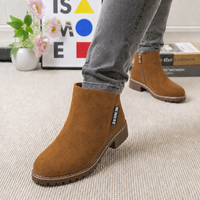 Camille | Bottines élégantes et confortables doublées de fourrure