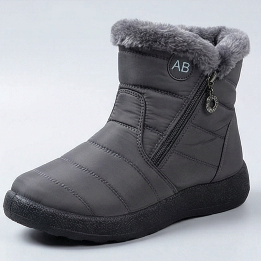 Frostiva | Winter Ankle Boots – Fur Lined for Comfort