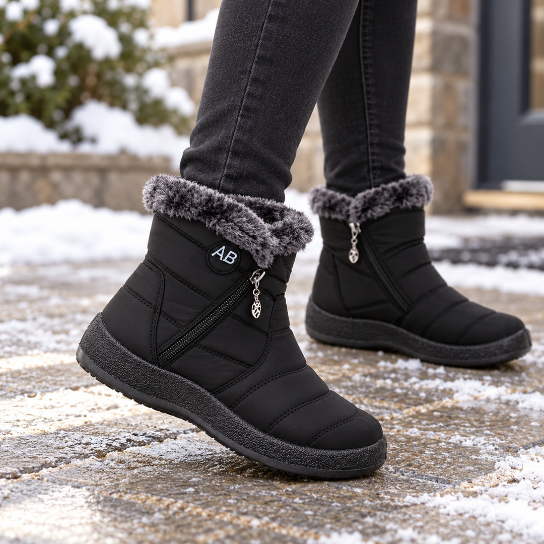 Lunavia | Plush-Lined Ankle Boots for Winter