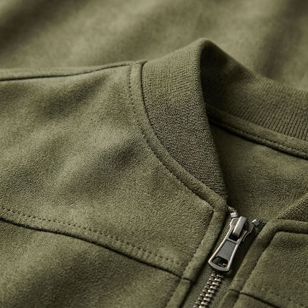 Weston | Bomber Jacket – Smooth Structured Style for Men