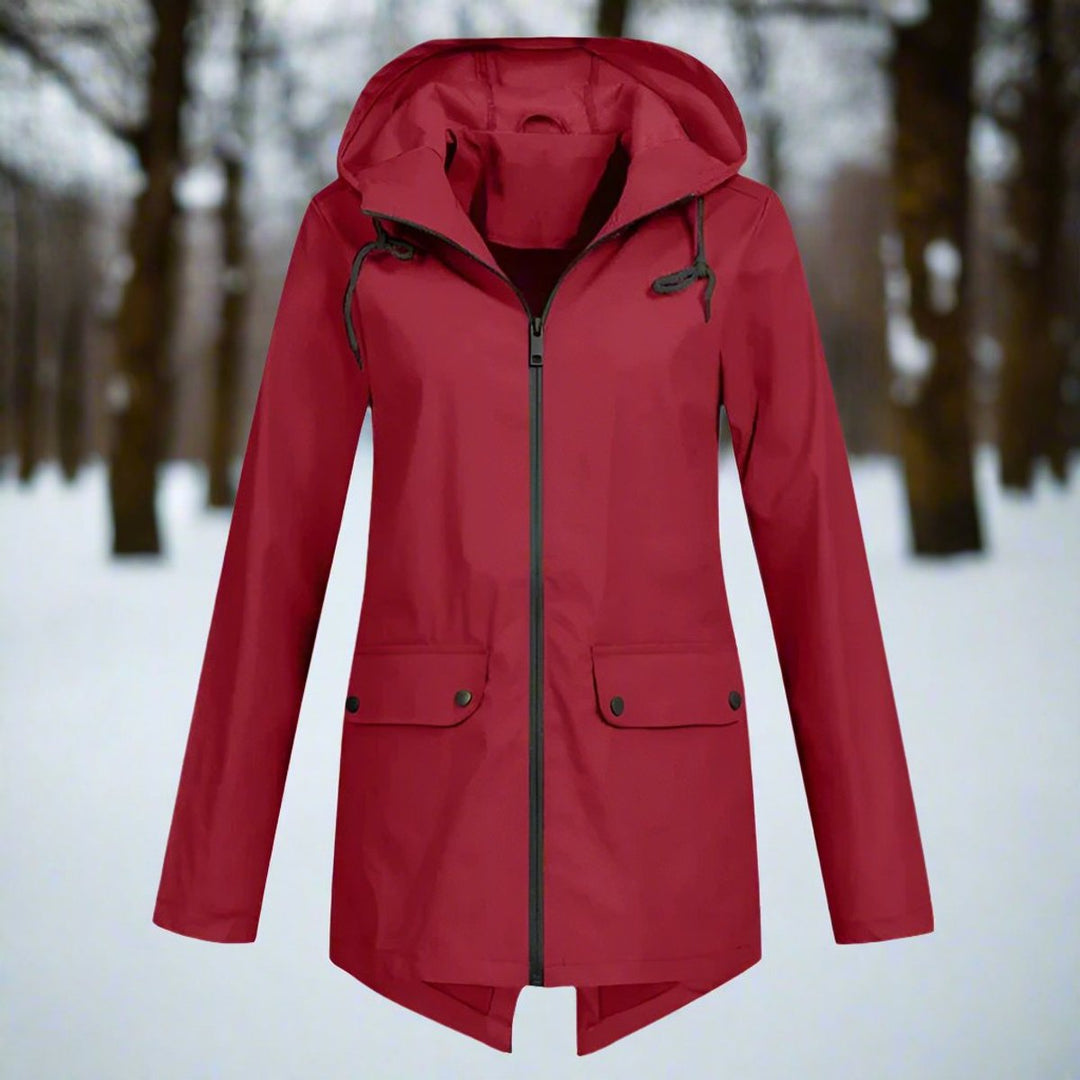 Emma | Luxuriöse und glamouröse wasserdichte Jacke