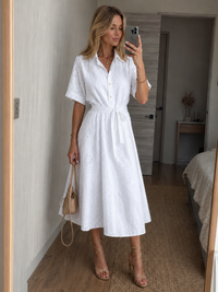 Chloe | Schickes und atmungsaktives Sommer-Midikleid