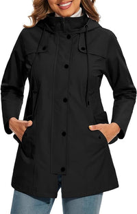 Clara | Elegant And Protective Waterproof Jacket With Hood