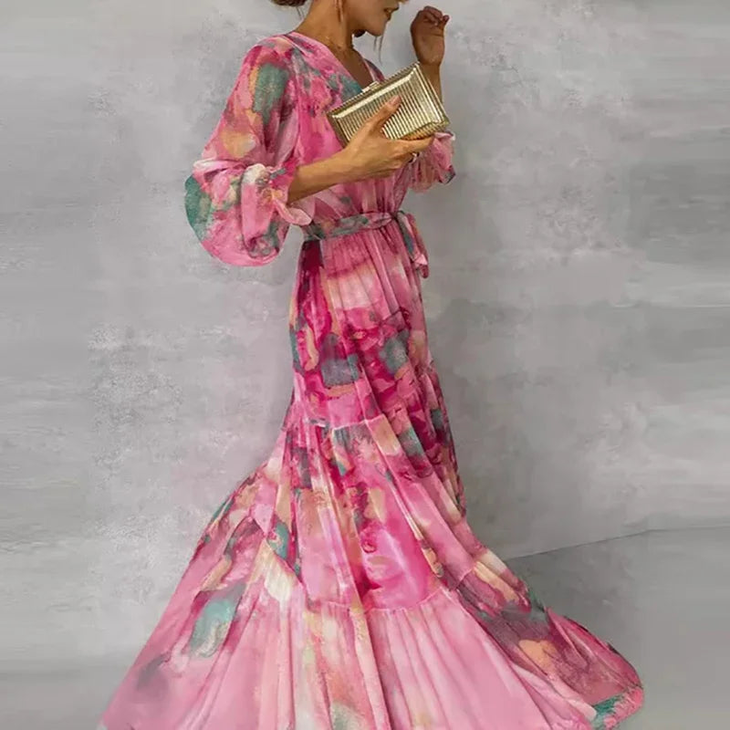 Katie | Maxi Dress – Floral Elegance for Weddings