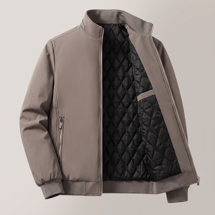 Mason | Cozy Fleece Bomber Jacket for Rugged Winter Style