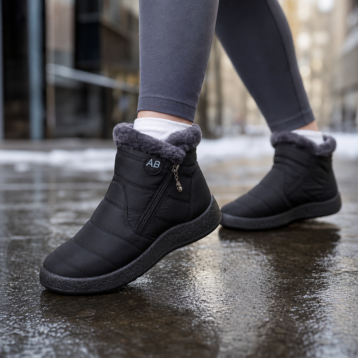 Lunavia | Plush-Lined Ankle Boots for Winter