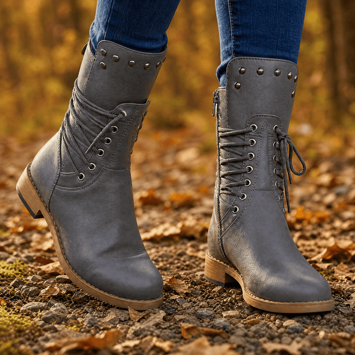 Westlyn | Lace Up Ankle Boots – Women's Wool Lined Design