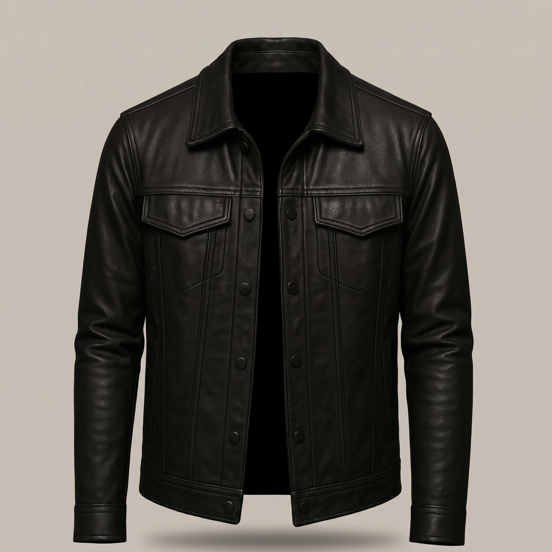 Camden | Leather Jacket – Effortless Edge for Men