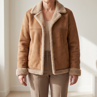 Amelia | Giacca calda con fodera in shearling per un elegante stile invernale