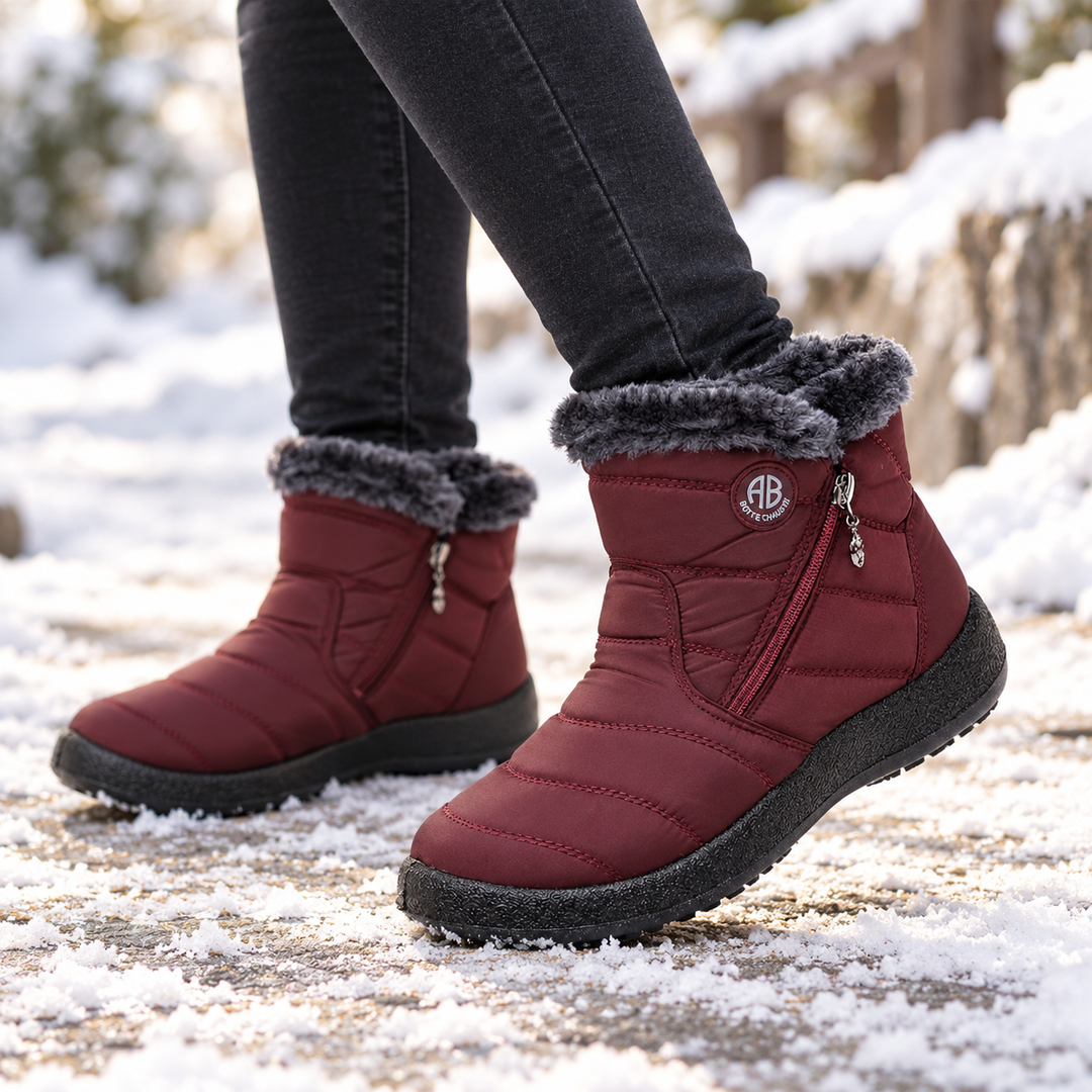 Lunavia | Plush-Lined Ankle Boots for Winter