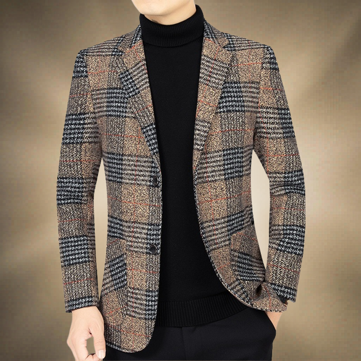 Horizon | Houndstooth Blazer for Men – Classic Heritage Style