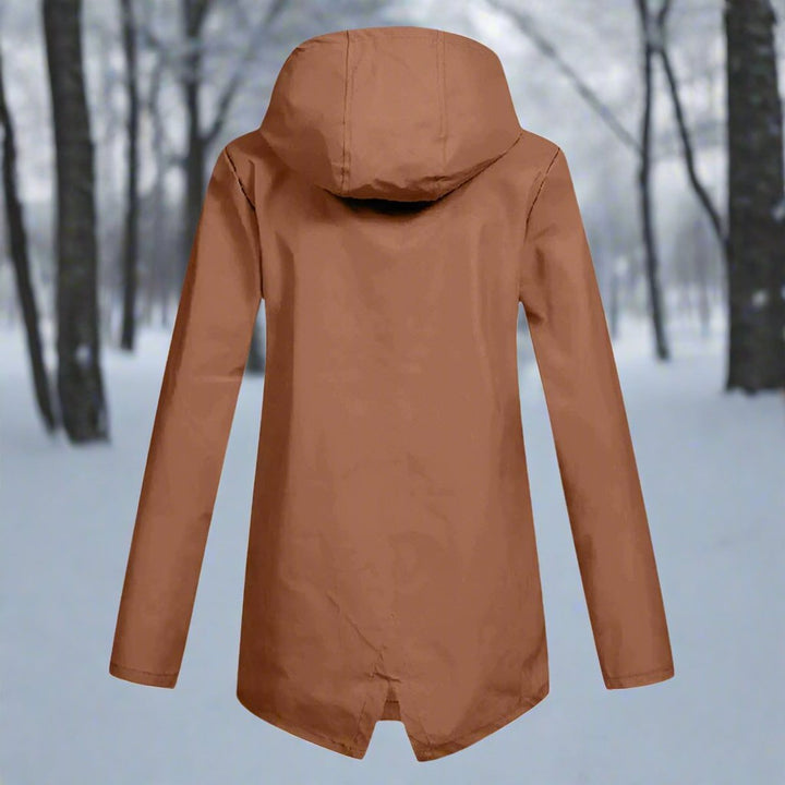 Emma | Luxuriöse und glamouröse wasserdichte Jacke