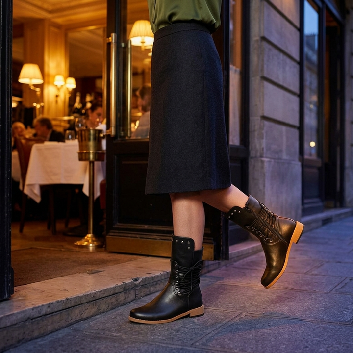 Westlyn | Lace Up Ankle Boots – Women's Wool Lined Design