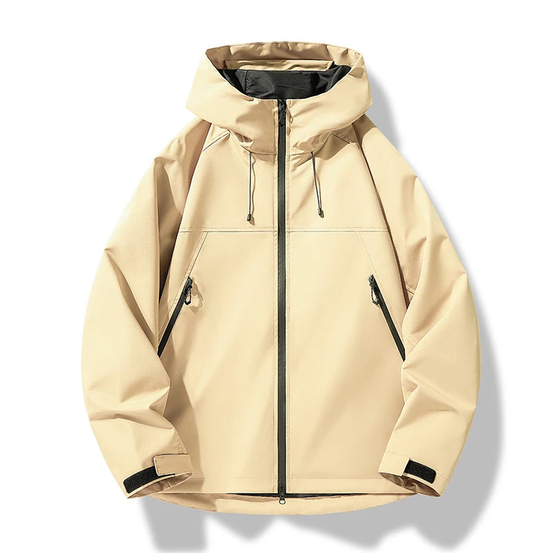 Heinrich | Waterproof Hooded Shell Jacket for Men