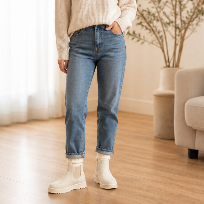 Cozywalk | Fur-Lined Slip-On Winter Boots for Women