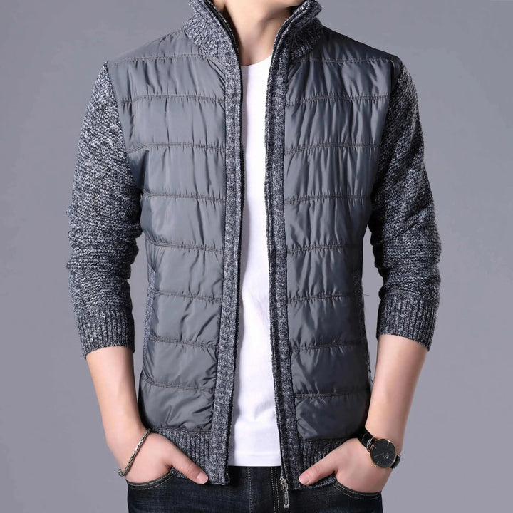 Orion | Hybrid Jacket – Lightweight Quilted Shell with Knit Sleeves