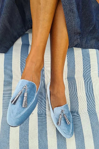 Amelia | Elegante und bequeme Loafer mit Quasten