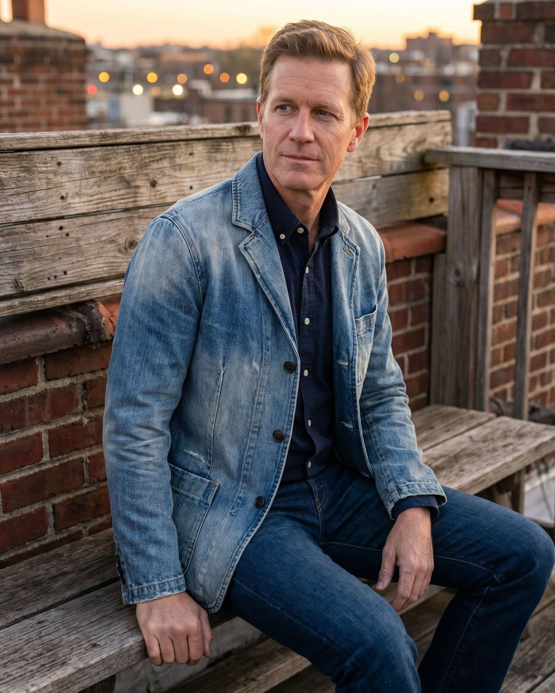 Westley | Cotton Blazer – Effortless Structure for Men