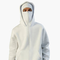 Alexis | Felpa con cappuccio unisex urban tech, moderna e funzionale