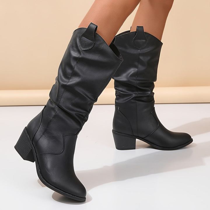 Willow | Bottes de cowboy western décontractées, souples et à tige large